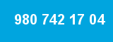 980 742 17 04 980 742 17 04